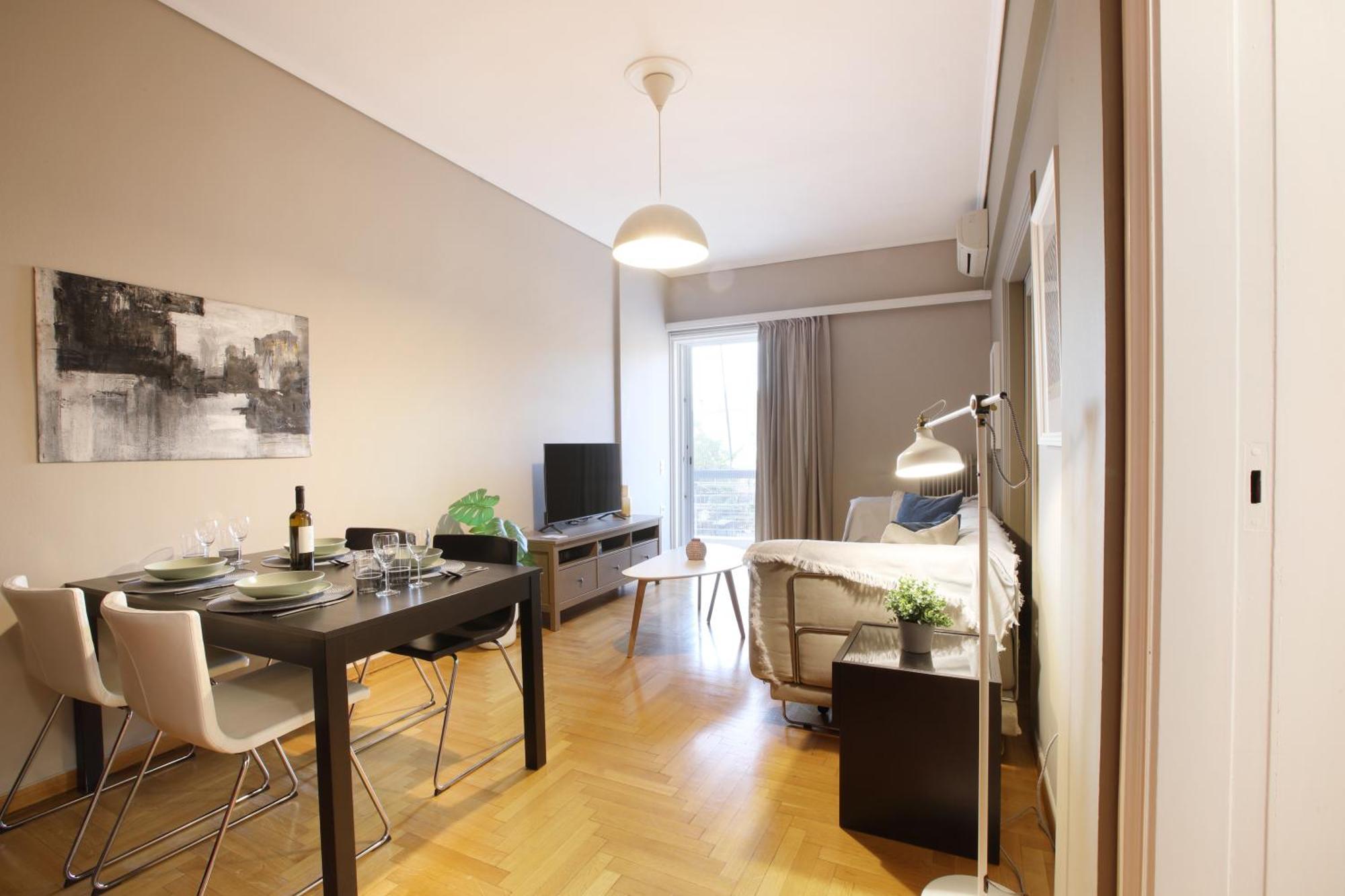 Modern 2Bd Apartment Next To Acropolis Athen Eksteriør bilde