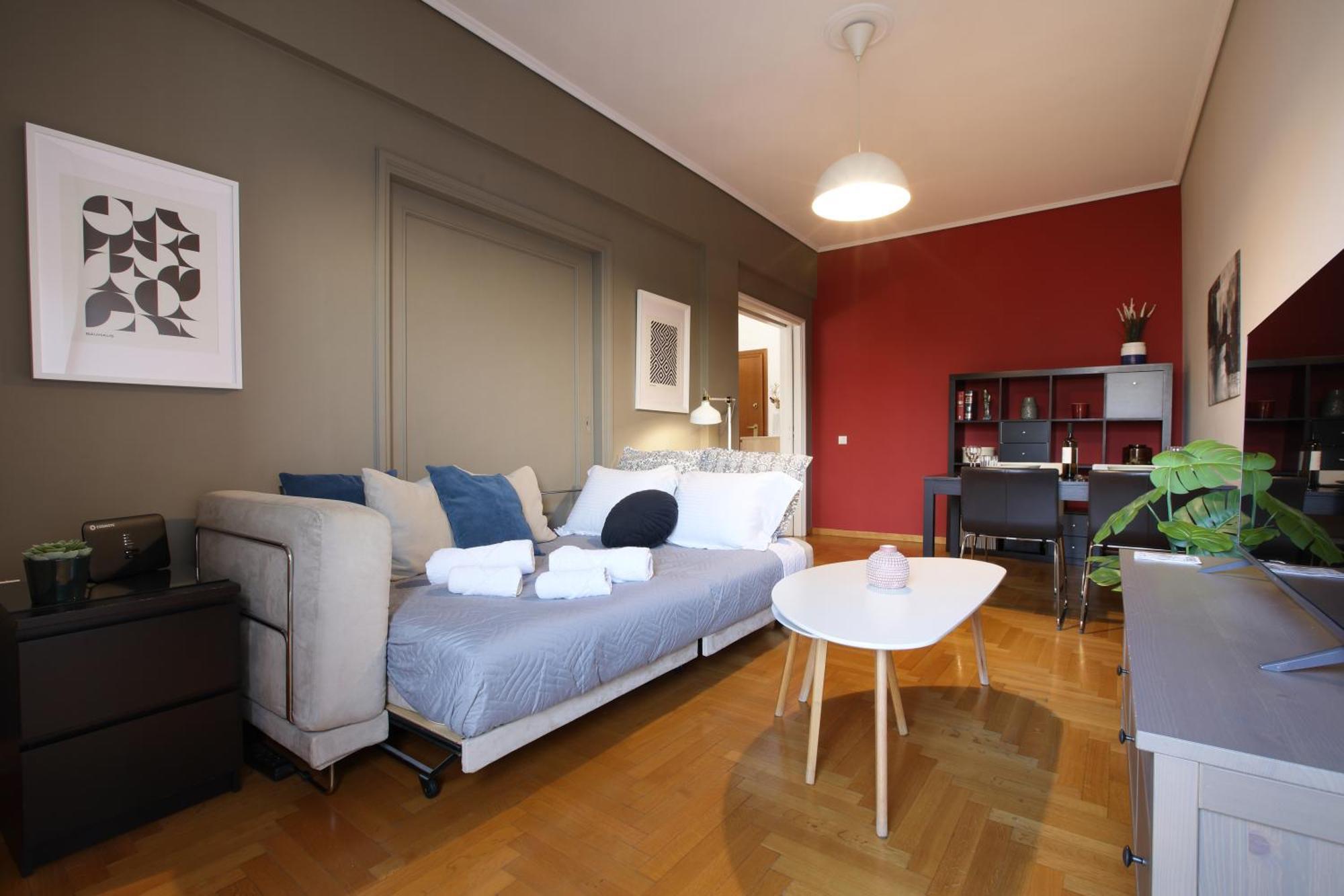 Modern 2Bd Apartment Next To Acropolis Athen Eksteriør bilde
