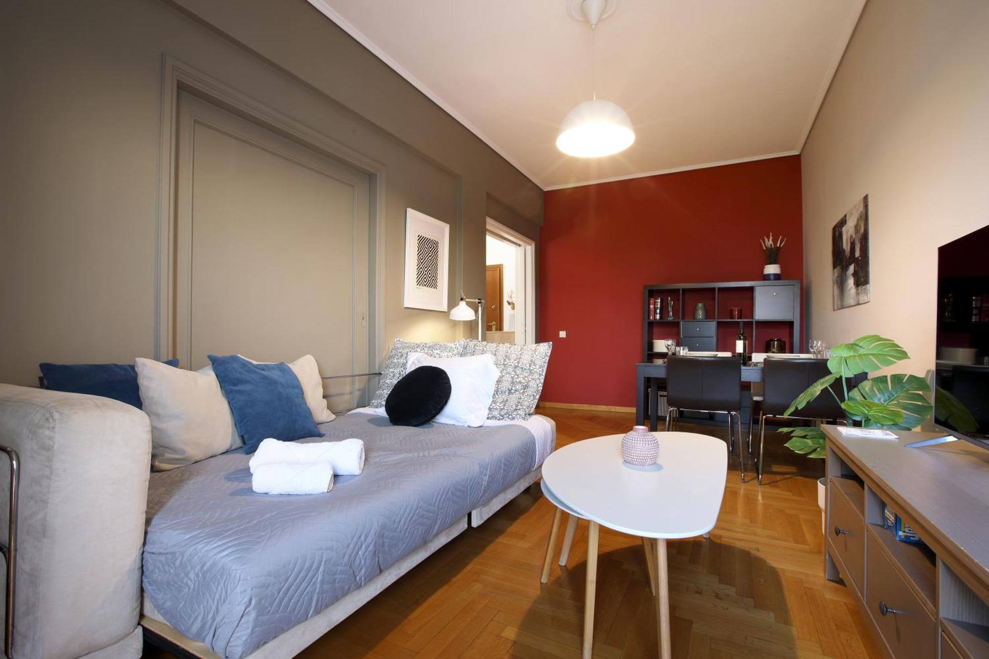 Modern 2Bd Apartment Next To Acropolis Athen Eksteriør bilde