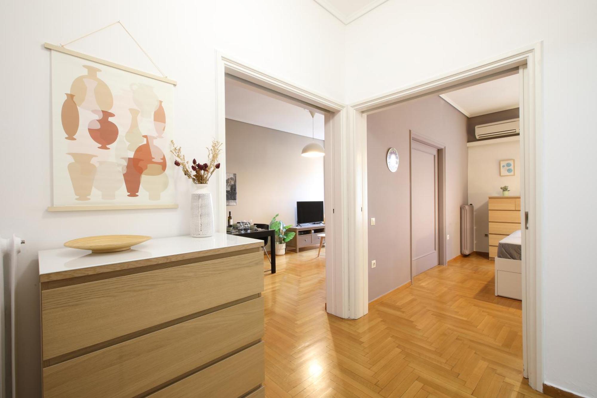 Modern 2Bd Apartment Next To Acropolis Athen Eksteriør bilde